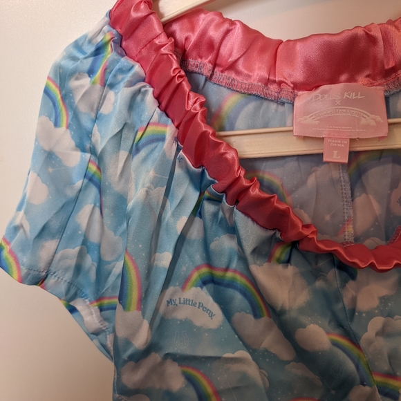 Dolls Kill PJ shorts - Picture 2 of 2